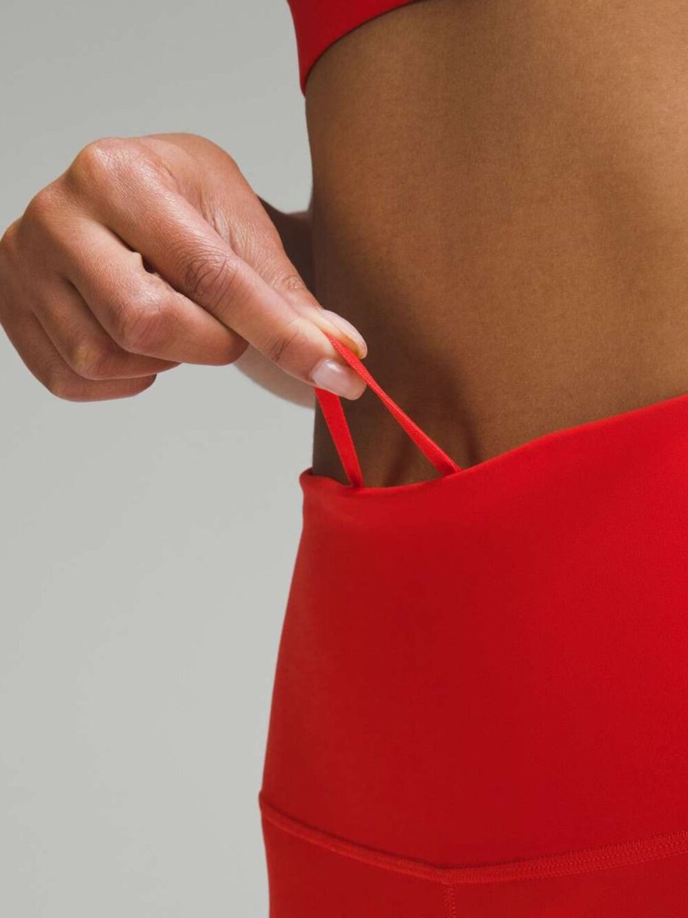 Lululemon Wunder Train High-Rise Tight 28" Hot Heat Size 2 W5EOLS - Picture 3 of 10